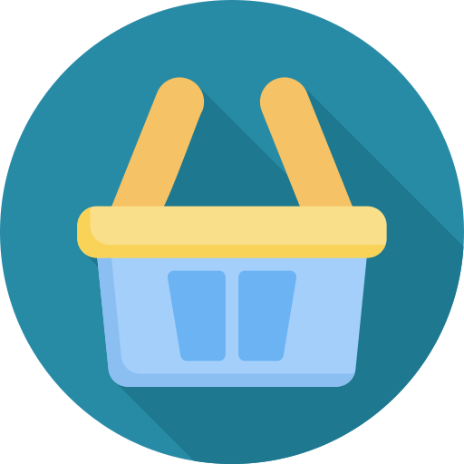 Shopping bag Generic Circular icon