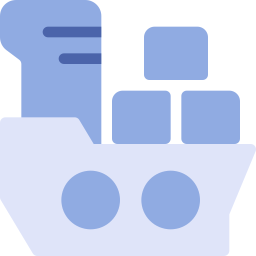 vrachtschip Generic Blue icoon
