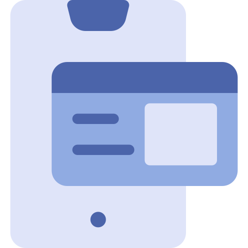 pago en línea Generic Blue icono