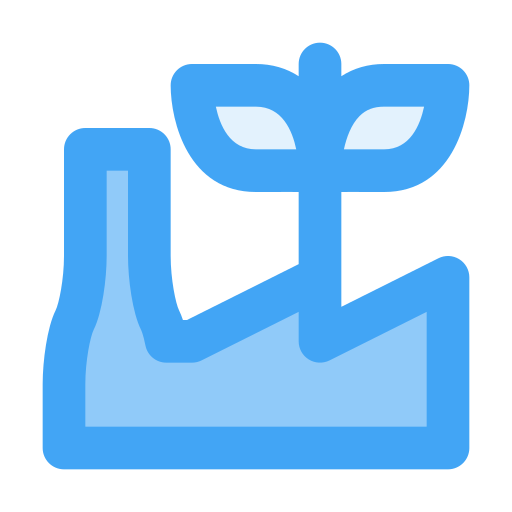 Eco factory Generic Blue icon