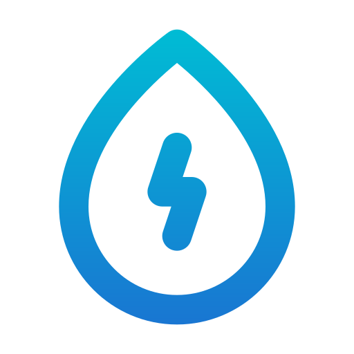 Water energy Generic Gradient icon