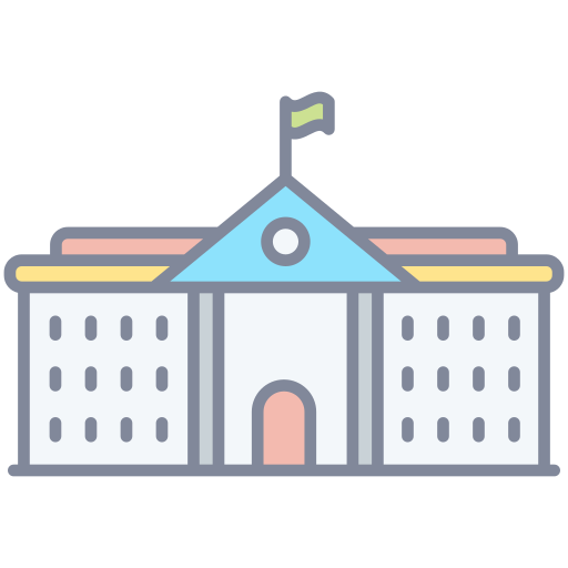 White house Generic Outline Color icon