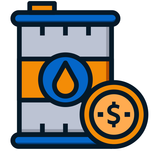 Ölpreis Generic Outline Color icon