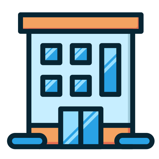 hotel Generic Outline Color icon