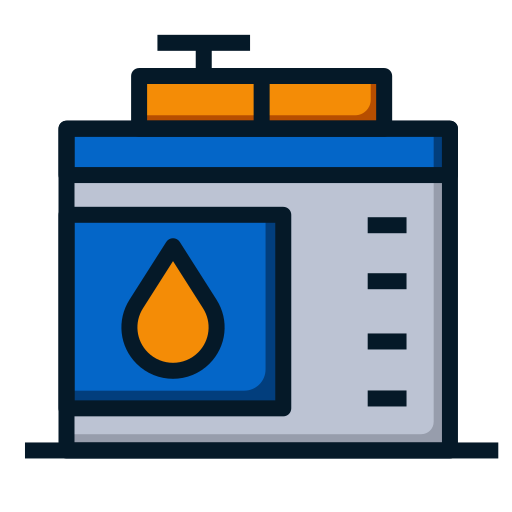 Нефтеперегонный завод Generic Outline Color иконка