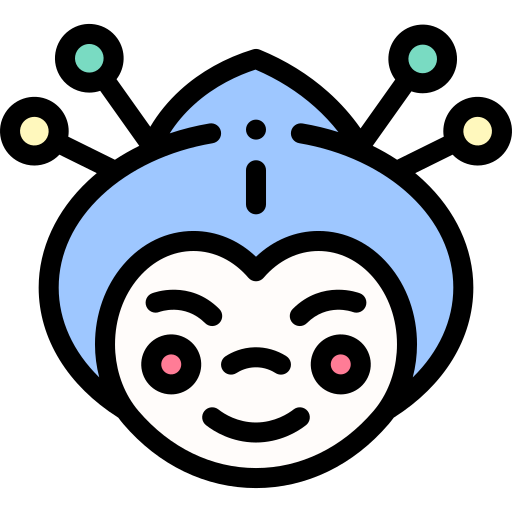 게이샤 Detailed Rounded Lineal color icon