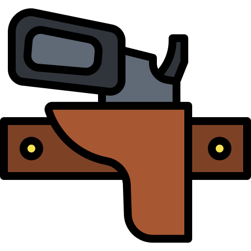 Holster Generic Outline Color icon