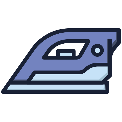Clothes iron Generic Outline Color icon
