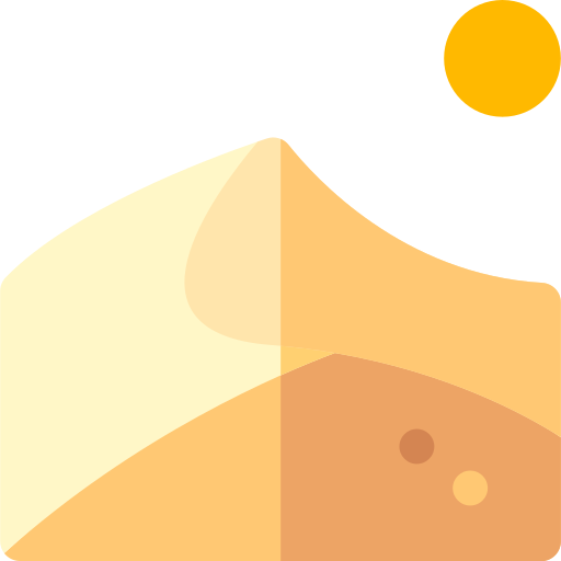deserto Basic Rounded Flat icona