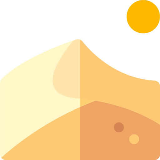 Desert Basic Rounded Flat icon