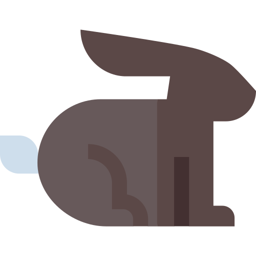 Hare Basic Straight Flat icon