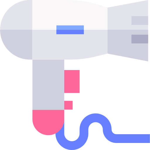 suszarka do włosów Basic Straight Flat ikona