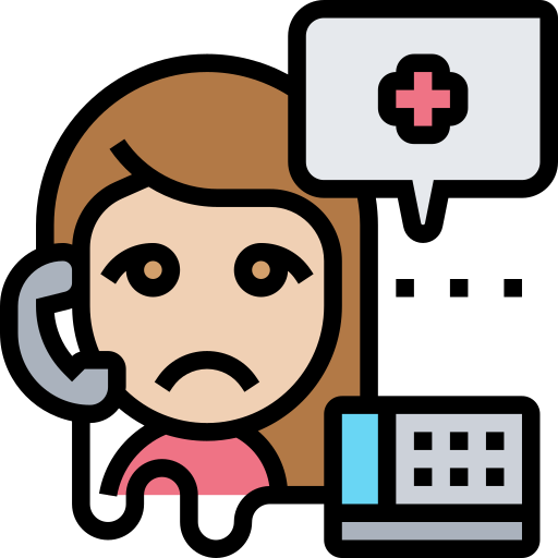 Emergency call Meticulous Lineal Color icon
