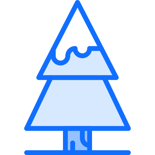 Дерево Coloring Blue иконка