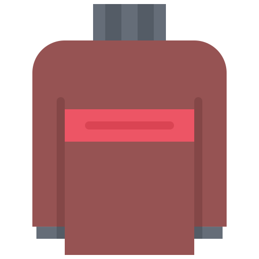 Pullover Coloring Flat icon