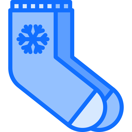 靴下 Coloring Blue icon