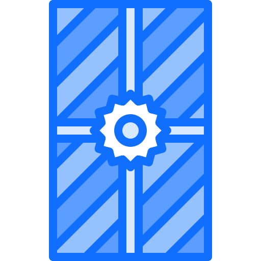geschenkbox Coloring Blue icon