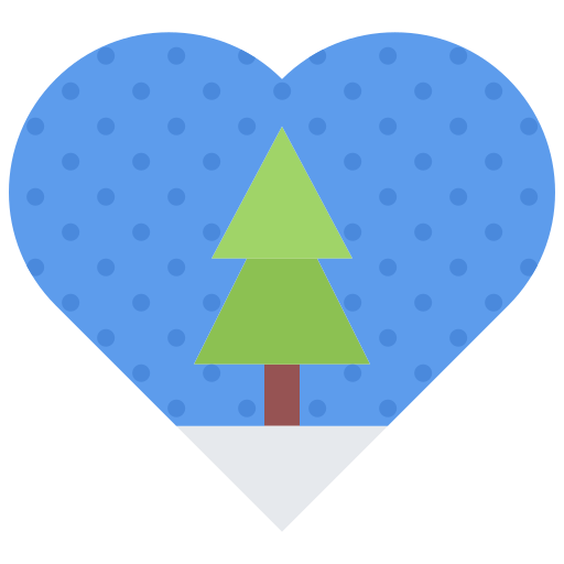 Winter Coloring Flat icon