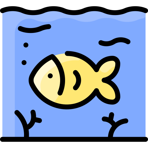 魚 Vitaliy Gorbachev Lineal Color icon