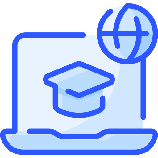 educación en línea Vitaliy Gorbachev Blue icono