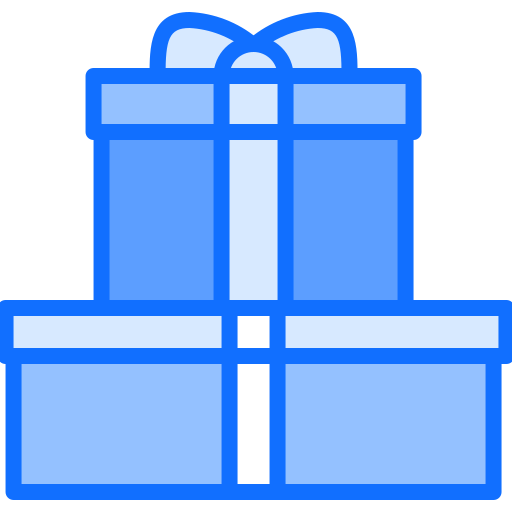 贈り物 Coloring Blue icon