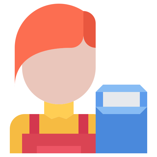 geschenkbox Coloring Flat icon
