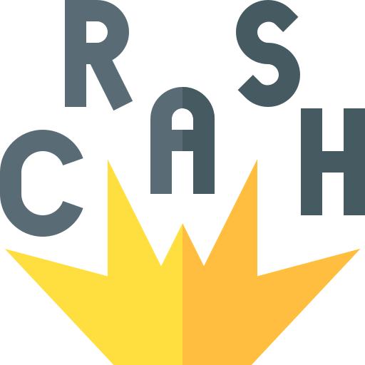 Crash Basic Straight Flat icon