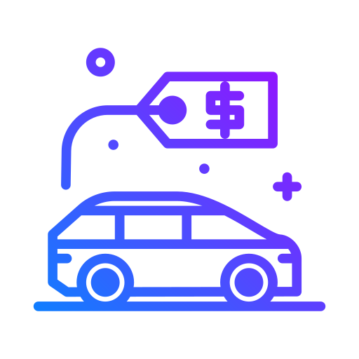 samochód Generic Gradient ikona