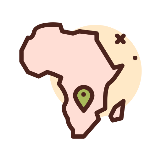 africa Darius Dan Lineal Color icona