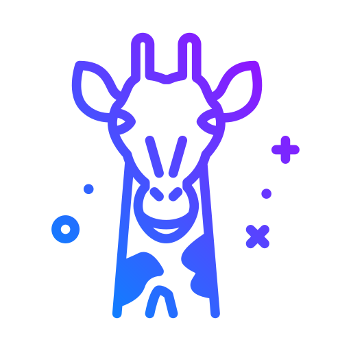 jirafa Generic Gradient icono