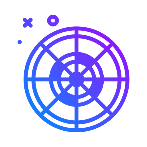 darten doelwit Generic Gradient icoon