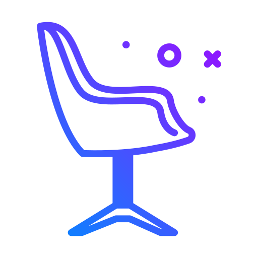 sedia moderna Generic Gradient icona