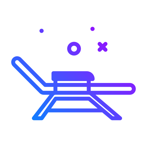 Lounge chair Generic Gradient icon