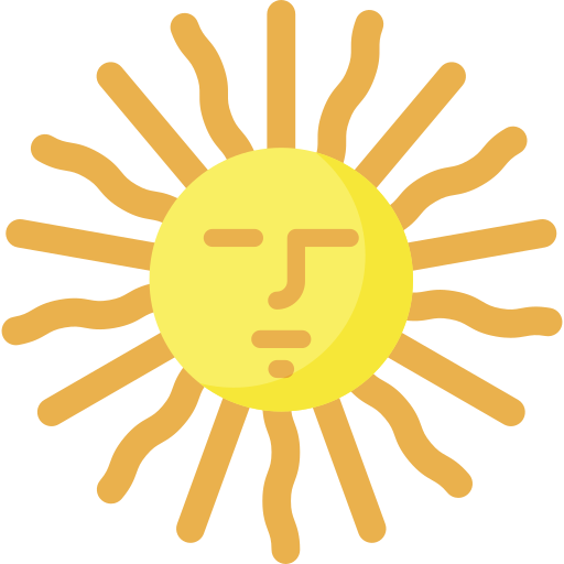 5月の太陽 Special Flat icon