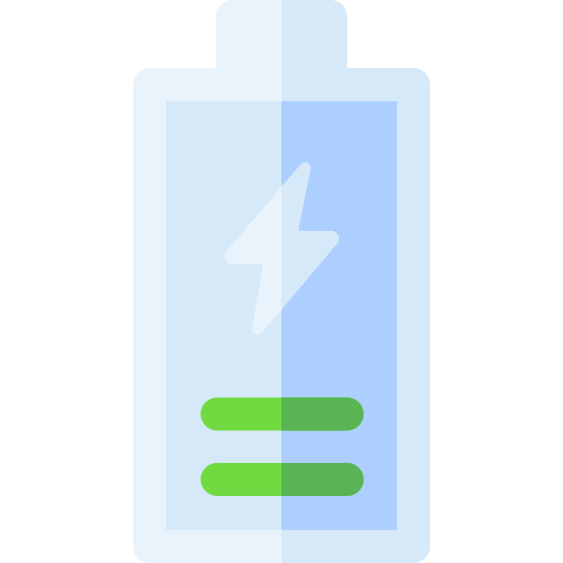 Ładowanie baterii Basic Rounded Flat ikona