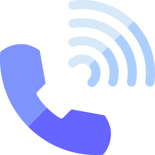 Incoming call Basic Rounded Flat icon