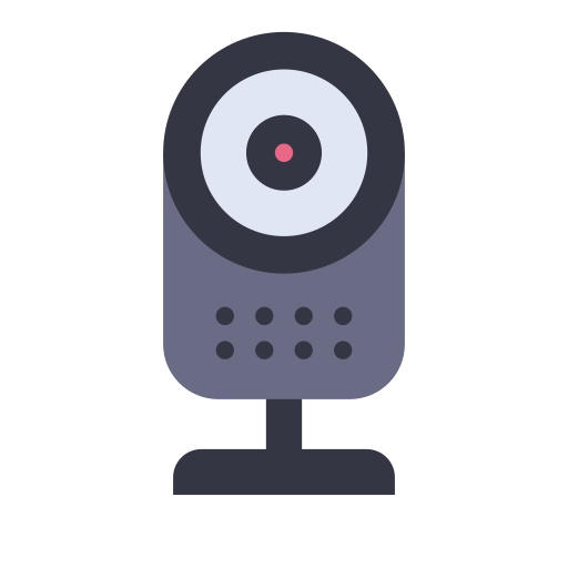 Web camera Generic Flat icon