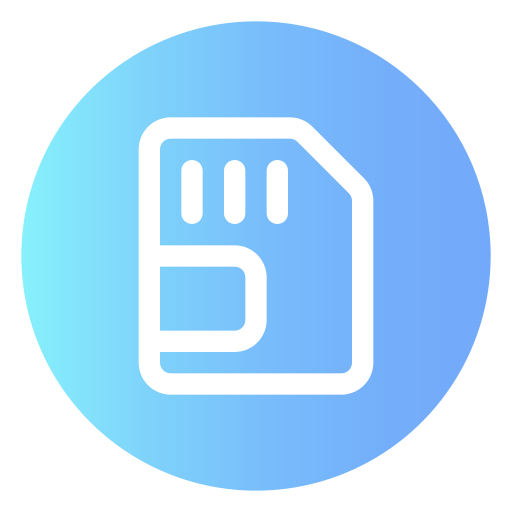 Sd card Generic Flat Gradient icon