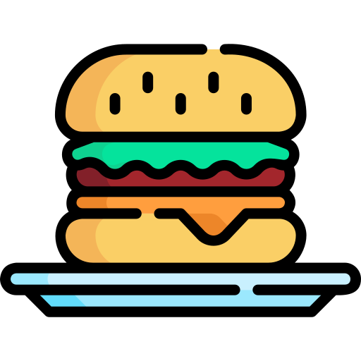 バーガー Special Lineal color icon