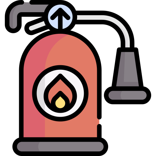 extintor de incendios Special Lineal color icono
