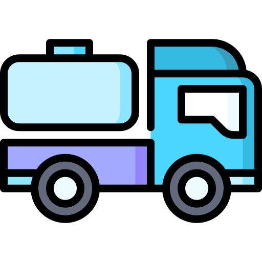 camión cisterna Special Lineal color icono