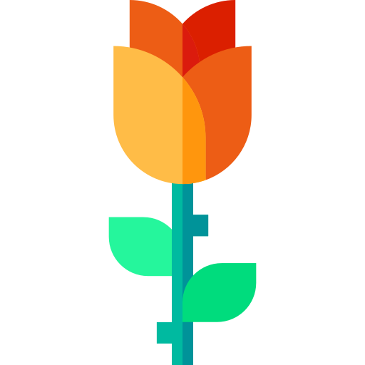 Роза Basic Straight Flat иконка