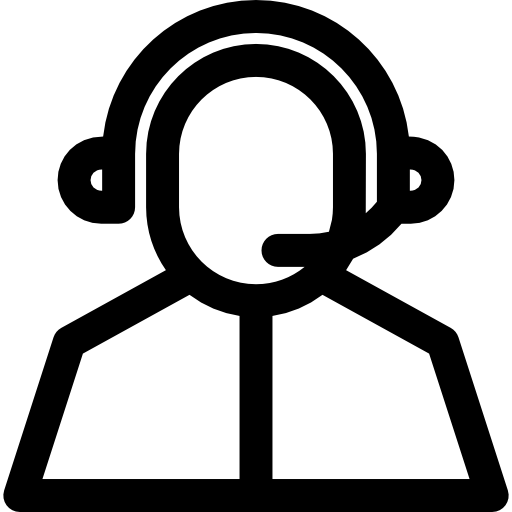telemarketer Basic Rounded Lineal ikona