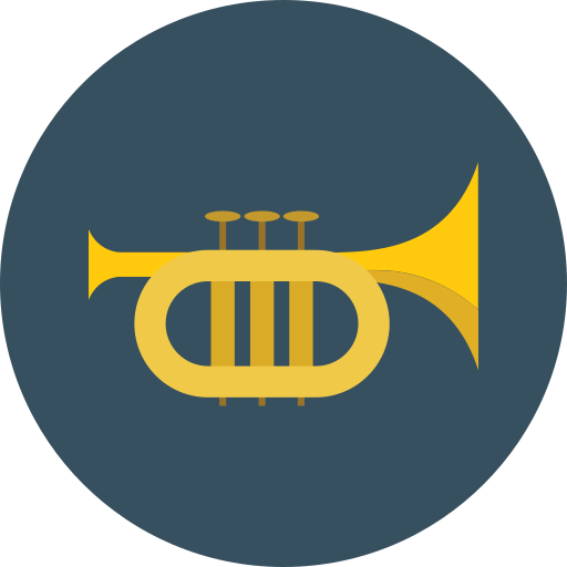 trompete Generic Circular Ícone