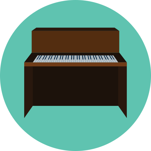 piano Generic Circular Ícone