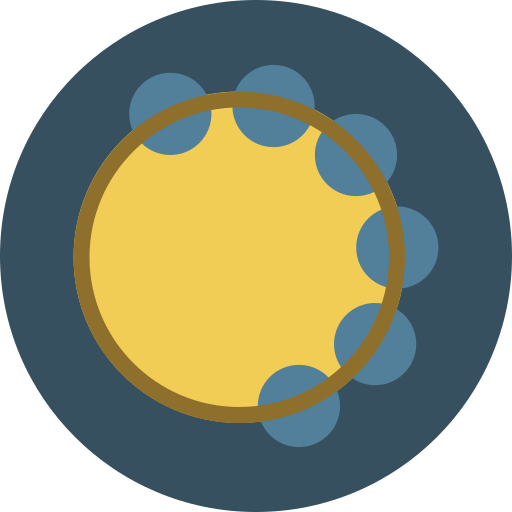 Tambourine Generic Circular icon