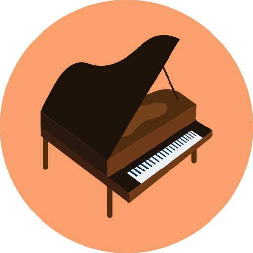 pianoforte Generic Circular icona