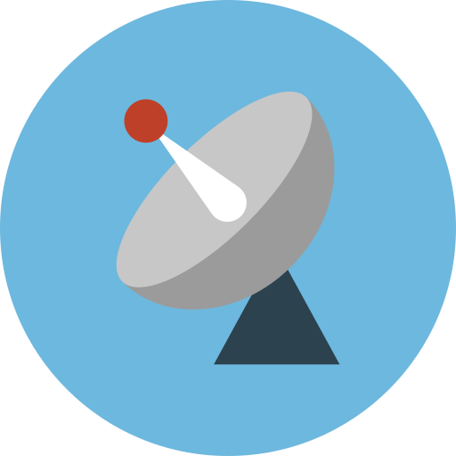 パラボラアンテナ Generic Circular icon