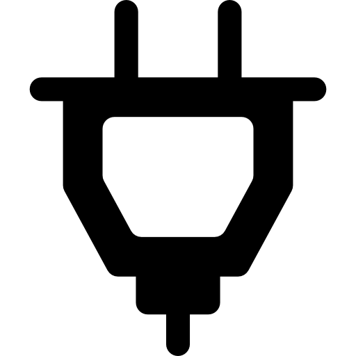 Connector Basic Rounded Filled icon