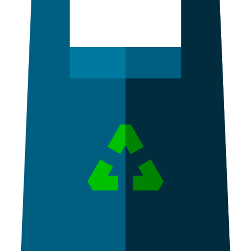 sac écologique Basic Straight Flat Icône
